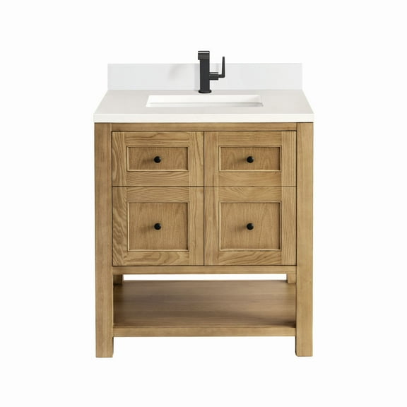 James Martin Vanities 330-V30-1Wz Breckenridge 30" Free Standing Single Basin Poplar Wood