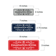 thumbnail image 5 of Signs ByLITA Standard Examination Room Sign (Black) - Large, 5 of 6