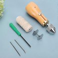 thumbnail image 1 of Stitching Awl Kit Non-Slip Handle DIY Leather Fabric Hand Craft Sewing Tool, 1 of 3