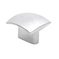 thumbnail image 1 of Topex Z20740340067 Petit Bouton Rectangulaire 34mm Aspect Acier Inoxydable, 1 of 1