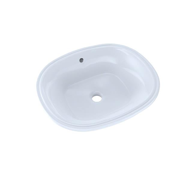 Toto Lt483g No 01 17 62 X 14 56 In Maris Oval Undermount Bathroom Sink With Cefiontect 44 Cotton White Walmart Canada