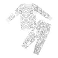 thumbnail image 1 of AJIWYH Pajamas for Girls Kid DIY Hand Painted Homewear Set Colouring Pajama Sets for Boy And Girl Can Play With And Wear Colorme Pajama Set Kids White,9-10 Years, 1 of 2