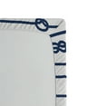 thumbnail image 3 of Ambesonne Navy Fitted Sheet 2 Pcs Set, Sea Marine Nautical Knots, Twin, Navy Blue and White, 3 of 3