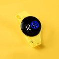 thumbnail image 4 of CAROOTU Enfants Numérique Touchant Montre LED Affichage Cadran Rond Bracelet en Silicone, 4 of 7