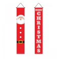 thumbnail image 1 of (Estilo 3) Decoraciones navideñas para porche, pancarta de Feliz Navidad, bienvenida, porche navideño rojo brillante, colgante para el hogar, la pared, la puerta, decoración de fiesta, 1 of 4