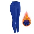 thumbnail image 4 of Outfmvch Workout Leggings Sets for Women Tummy Control Sport Tights Slim Move Cellulite Leggings for Women Yoga Pants with Pockets for Women Silm Fit Yoga Pants A1 Blue S-2XL, 4 of 8