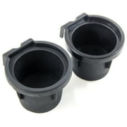 Red Hound Auto 2 Cup Holder Inserts 2005-2019 Compatible with Nissan Frontier, Xterra, 2005-2012 Pathfinder Rubber Cup Beverage Holder 96975ZS00A