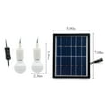 thumbnail image 3 of Vaidha Outdoor Garden IP65 LED Pendant With 2pcs 3W Power LED Bulbs Easy Install With 16.4ft Extension Cord, 3 of 6