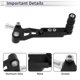 thumbnail image 4 of Palanca de Cambio de Motocicleta para Suzuki V-Strom 250 2018-2023, Palanca de Cambio Negra, 4 of 7