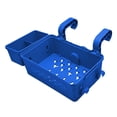 thumbnail image 2 of Cesta de almacenamiento Soledad Organizador de piscina Azul 42 cm x 33 cm, 2 of 10