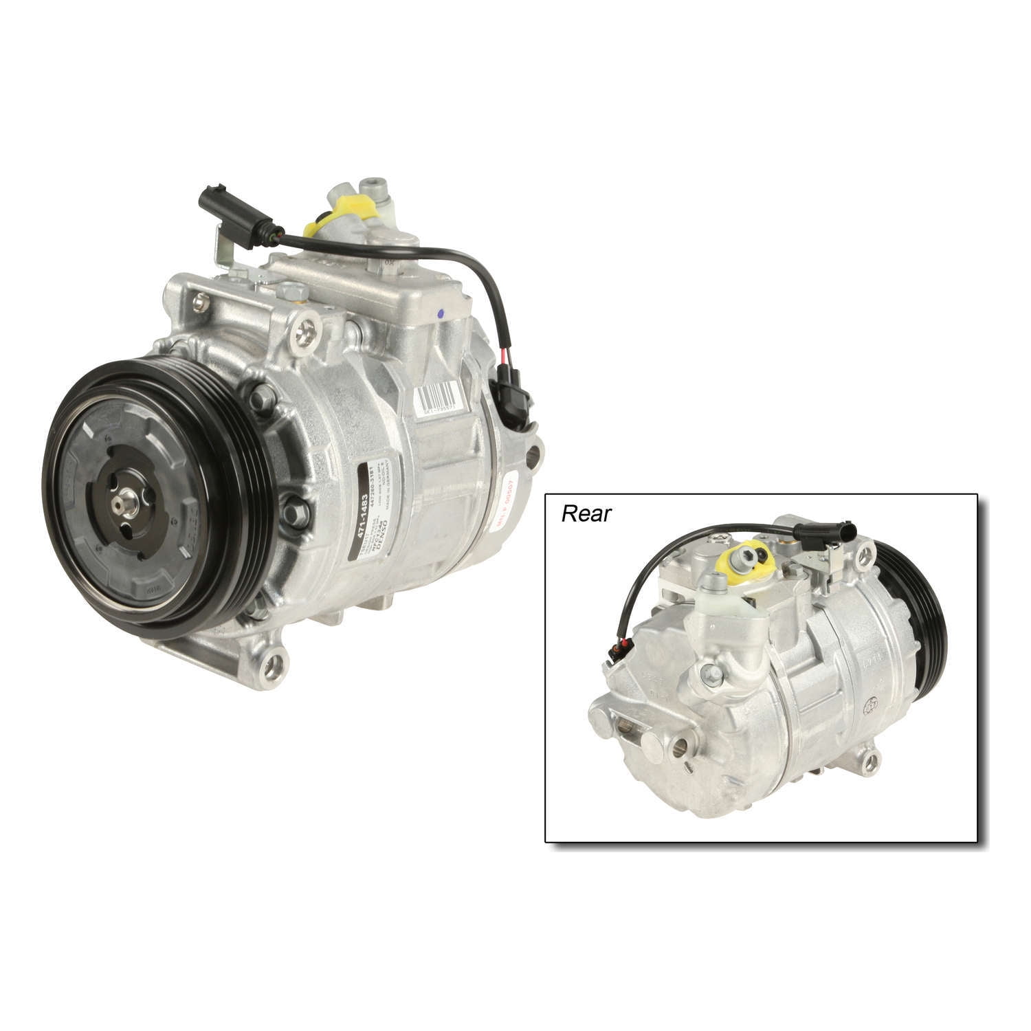 DENSO New w/ Clutch A/C Compressor