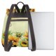 thumbnail image 3 of Fotbe Sunflowers On A Yellow Background Mochila Bolso con Estampado para Mujer, Mochila Antirrobo de Nylon Impermeable, Bolsa Ligera de Hombro, 3 of 4