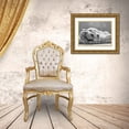 thumbnail image 3 of Schell, Jennie Marie 14x12 Gold Ornate Wood Framed with Double Matting Museum Art Print Titled - Dog Sleeping with Friend, 3 of 4