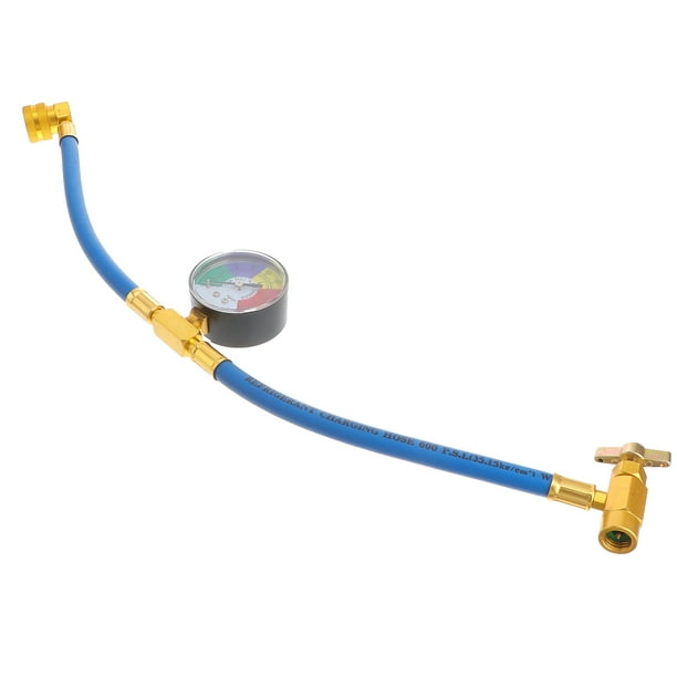 Frcolor Recharge Hose Kit Ac Refrigerant Gauge 134A R134A Car