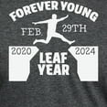 thumbnail image 3 of CafePress - Forever Young Feb 29Th Leap Year T Shirt - Mens Tri-blend T-Shirt, 3 of 4