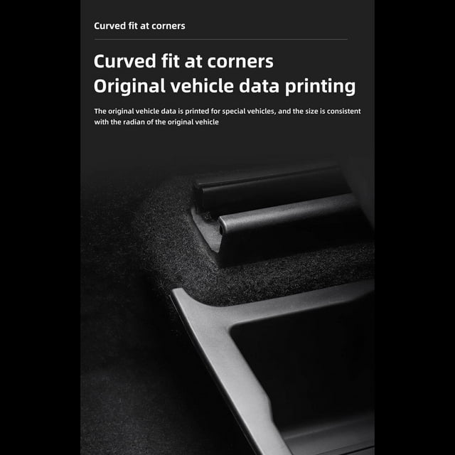 Under Seat Storage Box Underseat Hidden Storage Tray for Tesla Model Y 2pcs