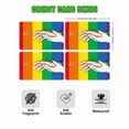 thumbnail image 2 of LGBT Rainbow Credit Card Skin Stickers, Debit Card Skin Stickers Removable Waterproof PVC Decal Cover Set 4 Pack, 2 of 6