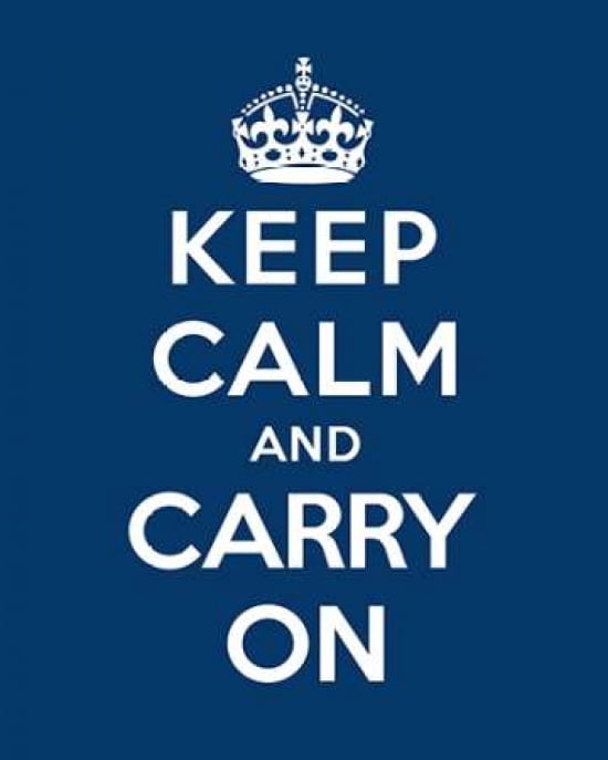 Keep Calm And Carry