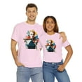 thumbnail image 7 of Unisex Heavy Cotton T-Shirt Super Model & Trains 009, 7 of 7