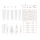 thumbnail image 1 of 15 piezas de silicona transparentes para manualidades Zulema Molde de joyería, 1 of 8