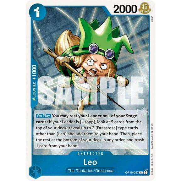 One Piece Royal Blood Rare Leo OP10-057