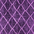 thumbnail image 1 of Ahgly Company Indoor Square Abstract Purple Modern Area Rugs, 7' Square, 1 of 4
