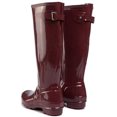 thumbnail image 3 of HUNTER ORIGINAL BACK ADJUSTABLE GLOSS WOMEN RAIN BOOTS - Rumbling Red Gloss / 9, 3 of 4