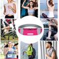 thumbnail image 5 of Hukapapa Nylon deportes al aire libre maratón correr fitness bolso ajustado cinturón invisible bagred, 5 of 5