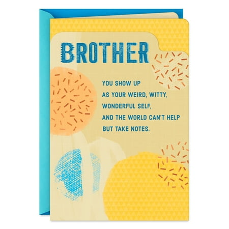 Hallmark Birthday Card for Brother (A True Original)