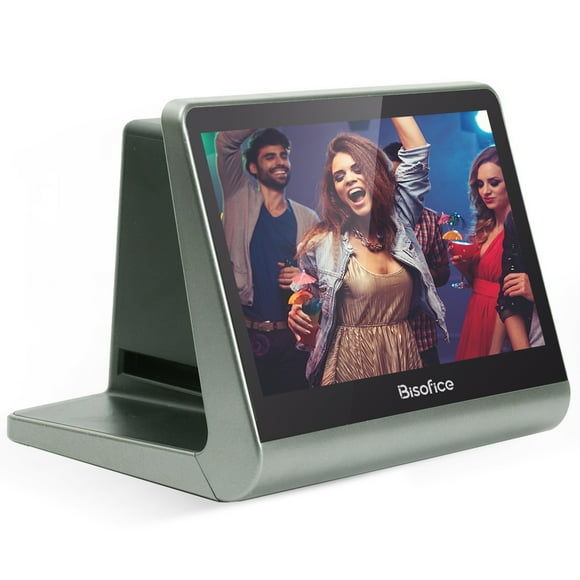 Bisofice Film scanner,App Support 48w Lcd Screen Free Screen Free App 48w Display Scanner 135 Film(36 Slide Scanner /110 Film/super8/ To 7'' Lcd Screen 135 Film(36 * Film(36 * /110 Free App Support