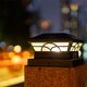 thumbnail image 5 of Garden Villa Solar Column Lights Garden Lights Garden Lights Solar Lights Wall Lights Decorative Lights Wall Lights Wooden Stake Fence Outdoor Lights, 5 of 6