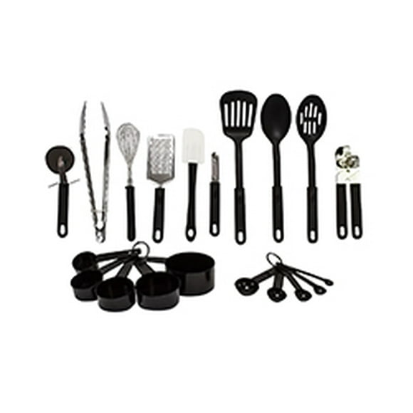 Combo de UTENSILIOS de COCINA GIBSON 20 piezas CON MANGO de Nylon
