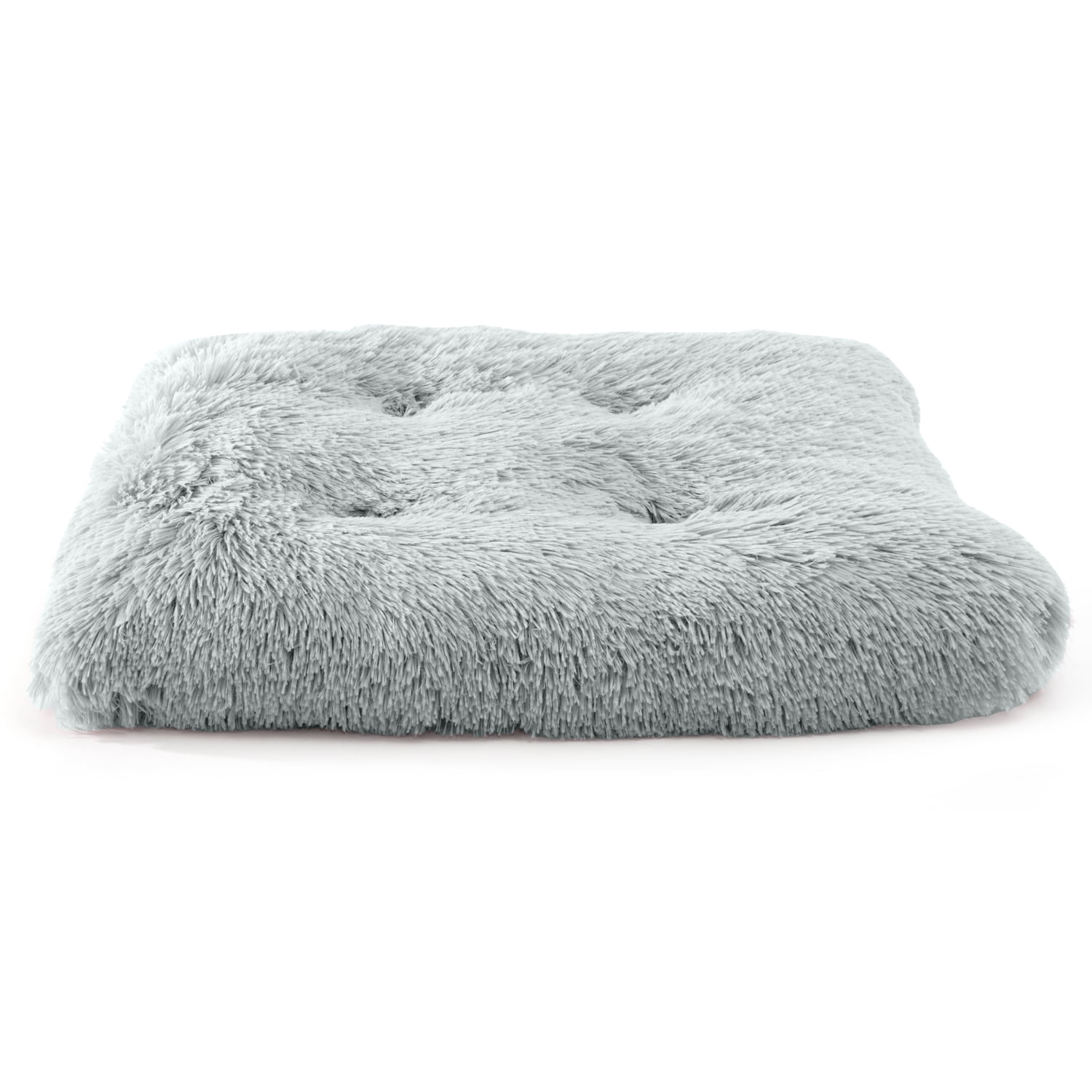 Precious Tails Eyelash Faux Fur Tufted Cat Dog Mat - Small