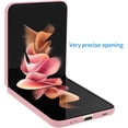 thumbnail image 6 of case for Samsung Z Flip 4 Case, Galaxy Z Flip 4 Case, Ultra-Thin Folding Screen Phone Case for Z Flip 4, Full Protection Cover Have Strong Impact Resistance for Samsung Galaxy Z Flip 4 5G, Rose Gold, 6 of 16