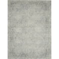 thumbnail image 2 of Nourison Rustic Textures Abstract Ivory/Grey/Blue 7'10" x 10'6" Area Rug, (8x11), 2 of 8
