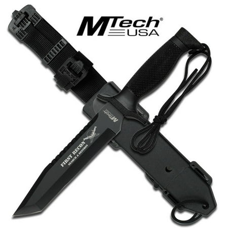 FIRST RECON MTech Tactical Rescue Knife With Custom