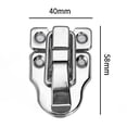 thumbnail image 2 of 2 Pcs Jewelry Chest Cabinet Suitcase Case Trunk Toggle Hasp Latch Clasp Clip, 2 of 8
