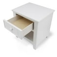 thumbnail image 4 of Furniture of America Dimanche Solid Wood 1-Drawer Nightstand in White, 4 of 5