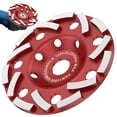 thumbnail image 1 of Disque de Broyage 5 Pouces Roue Abrasive Résistante à l'Usure pour Béton Pierre Gypse Marbre Carrelage, 1 of 10