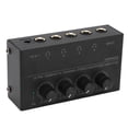 thumbnail image 1 of Amplificador de auriculares, amplificador de auriculares, sistema de refuerzo de sonido de 4 canales, amplificador de auriculares de ruido ultrabajo, valor excepcional, 1 of 9
