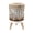 Color 3, variant on Small Trash Can with Lid Illuminated Stained Glass Sunset Sea Scene 1.8 Gallon Dog Proof Trash Can Round Garbage Can Waste Bin Wastebasket for Bathroom Bedroom Living Room