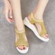thumbnail image 1 of Nuevas sandalias de boca de pez, sandalias deportivas de cuña voladora de gran tamaño para mujer, sandalias informales de suela gruesa para mujer Wmkox8yii  nm2042, 1 of 9