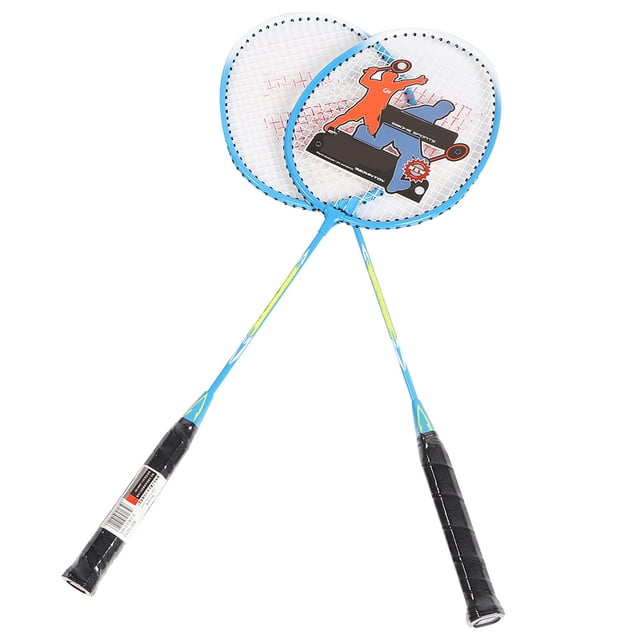 1 Pair Badminton Racket, Durable Wear- Comfortable Compact Firm Badminton Racket, For Family Entertainment Amateur Class
