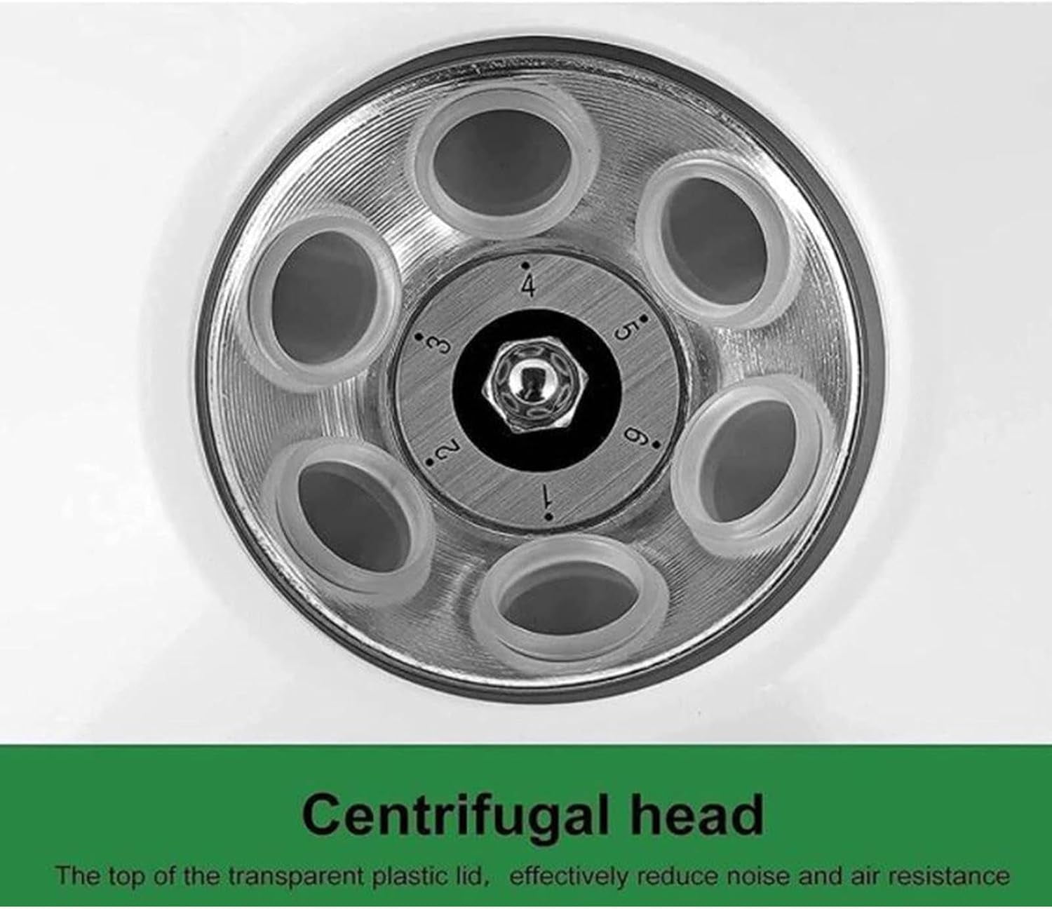 Mini Electric Centrifuge, Low Speed Lab Centrifugal Machine with 4000rpm & 0-60 Timer, Laboratory Separation Equipment
