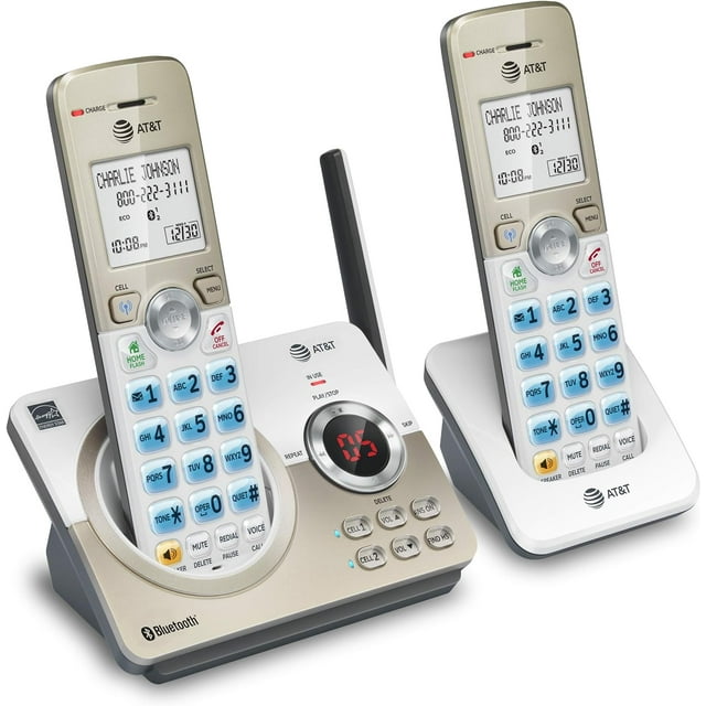 Teléfono inalámbrico AT&T DL72219 con contestadora y Bluetooth