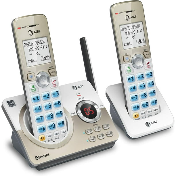 Teléfono inalámbrico AT&T DL72219 con contestadora y Bluetooth