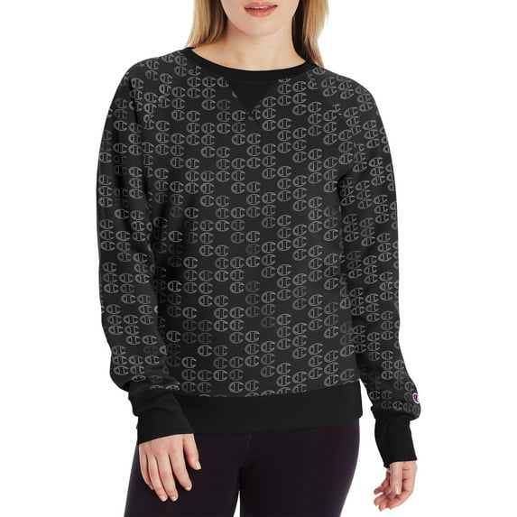 Champion Women Crewneck Long Sleeve Athletic Sweatshirts