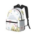 thumbnail image 2 of Gaeub Green Blue Avocado School Backpack Waterproof Bookbag for Men Women College High School Bags, 2 of 8