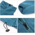 thumbnail image 4 of Unique Zipper Pocket, Cozy & Warm Material Fleece Dog Coat, Easy to Take On & Off for Small Dogs, Solid Color & Drawstring Design for Enhanced Style, 4 of 6