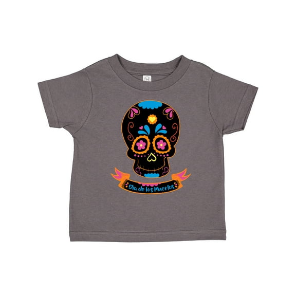 Inktastic Day of the Dead Skull Blk Boys or Girls Toddler T-Shirt